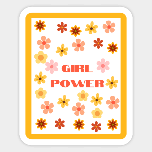 Girl Power Sticker